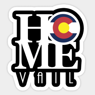 HOME Vail CO Sticker